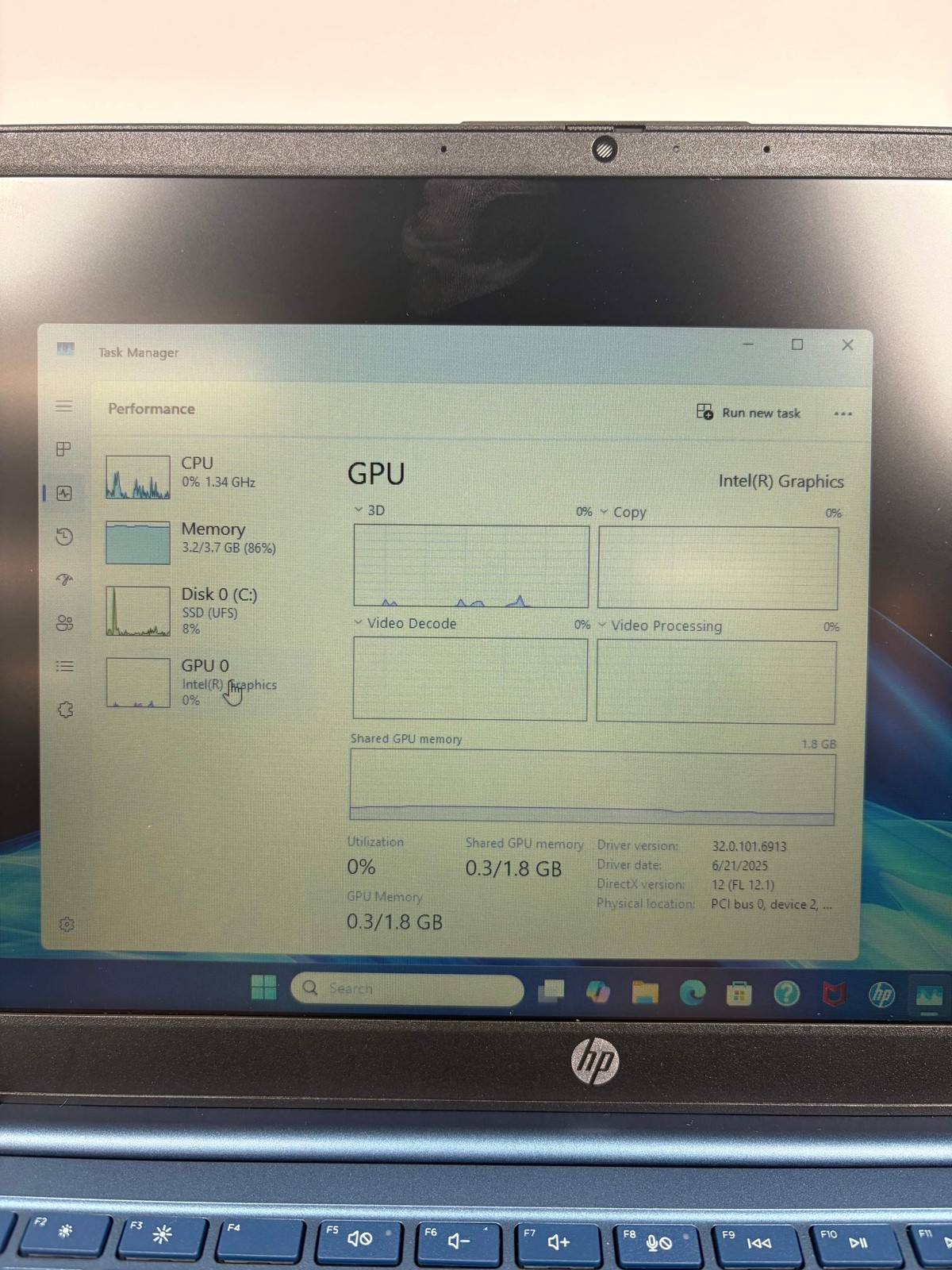 HP Laptop EP2012WM 14″ N150 1.0GHz 4GB RAM 128GB SSD