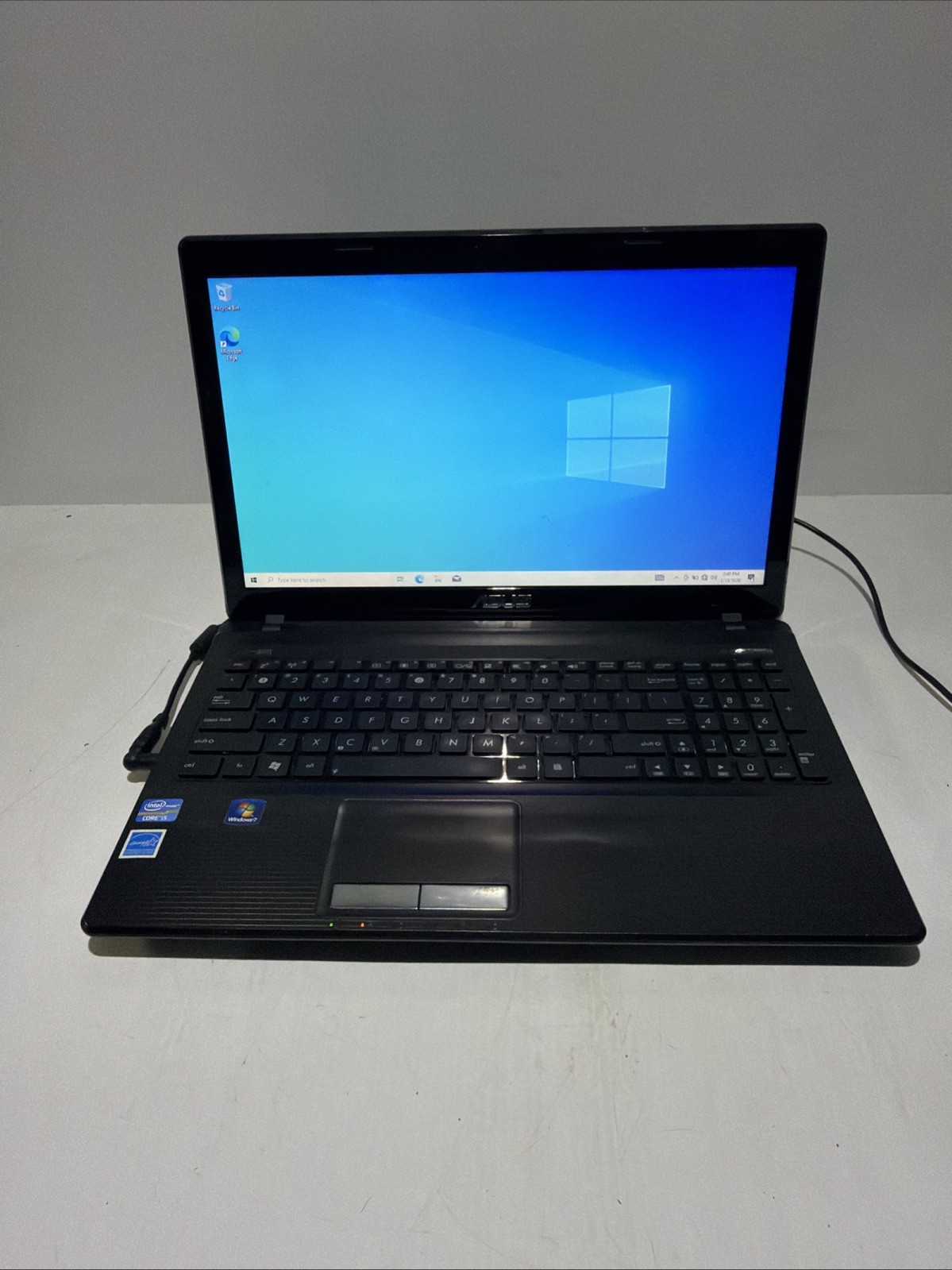 Asus K53E 15″ Laptop i5-2430m 4gb Ram 256gb SSD Windows 10 Home