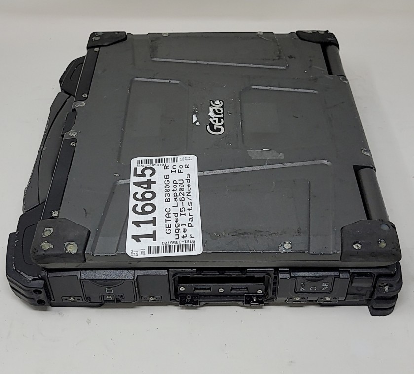 GETAC B300G6 Rugged Laptop Intel I5-6200U For Parts/Needs Repair SEE NOTES