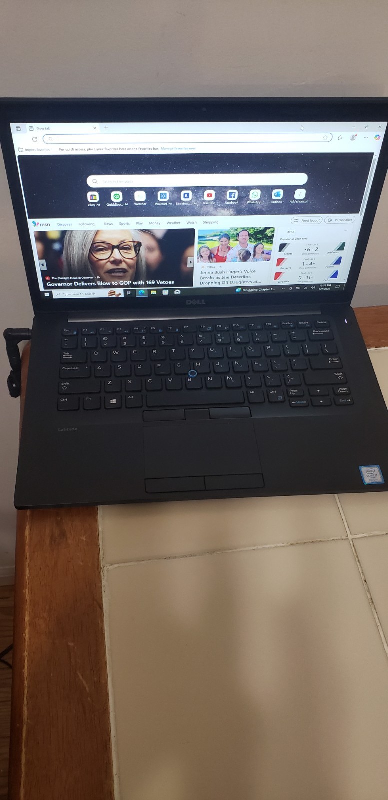 Dell E7480 Intel i5 2.0 GHz 256 SSD 8 GB Ram Webcam Backlite KB