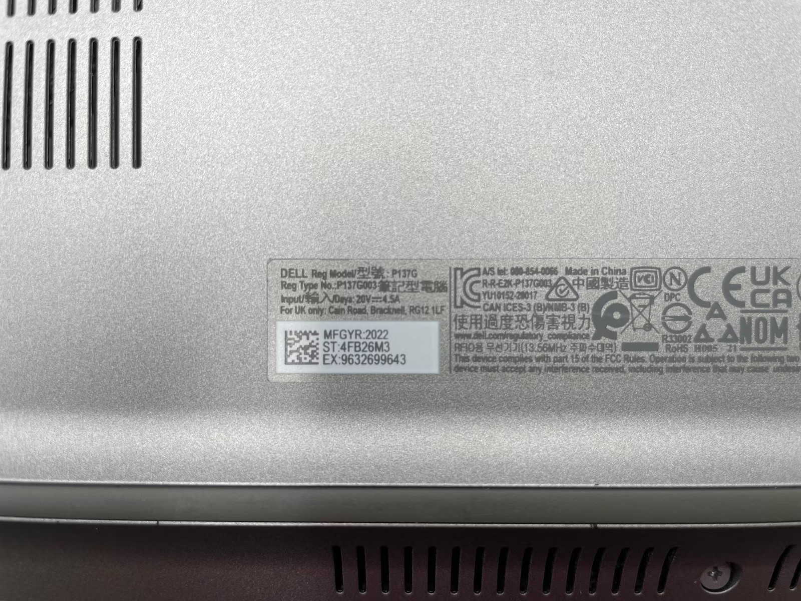 Dell Latitude 5421 Used 14-inch (i7-11850H @ 2.50GHz-16GB-256GB NVMe)