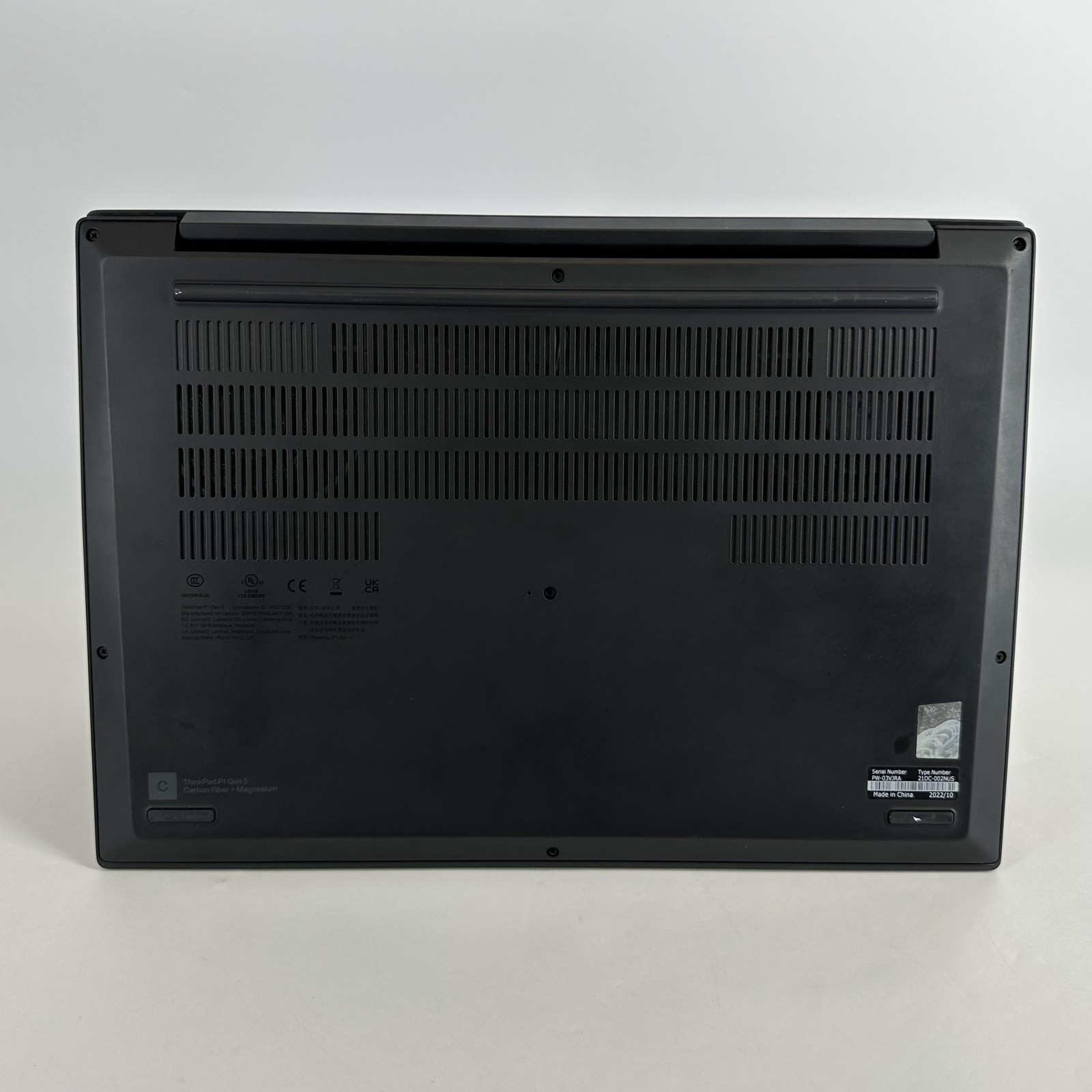 Lenovo ThinkPad P1 Gen 5 16 FHD+ 2.3 GHz i7-12700H 32GB 1TB SSD RTX A2000 Good
