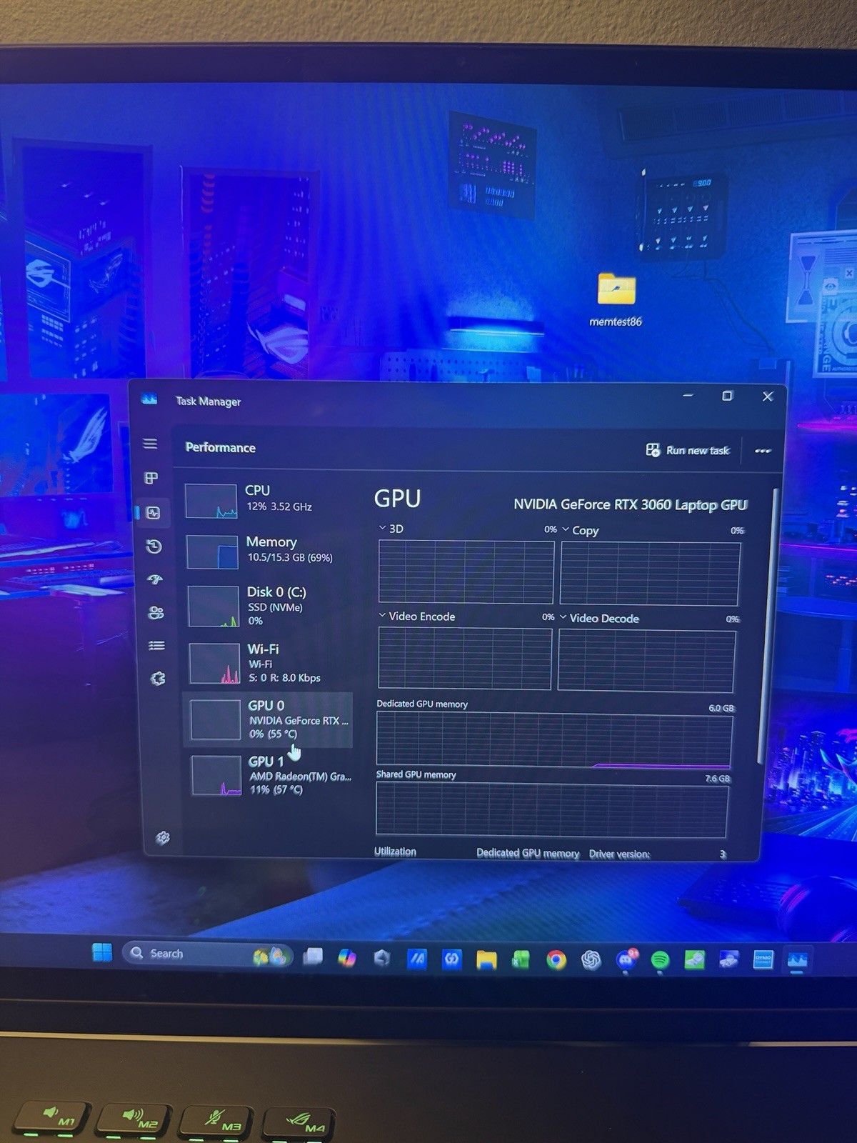 ASUS ROG Flow X16 GV601RM 16” Gaming Laptop Ryzen 9 6900HS RTX 3060 QHD 165Hz