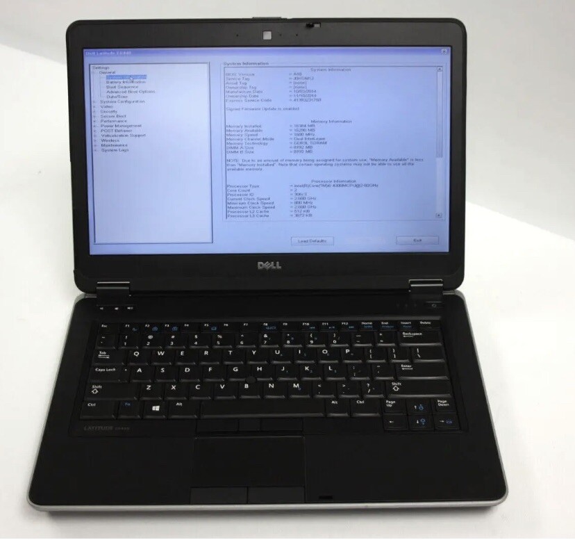 Dell Latitude E6440 14 inch (500 GB, Intel Core i7 4th Gen., 2.70 GHz, 12 GB)