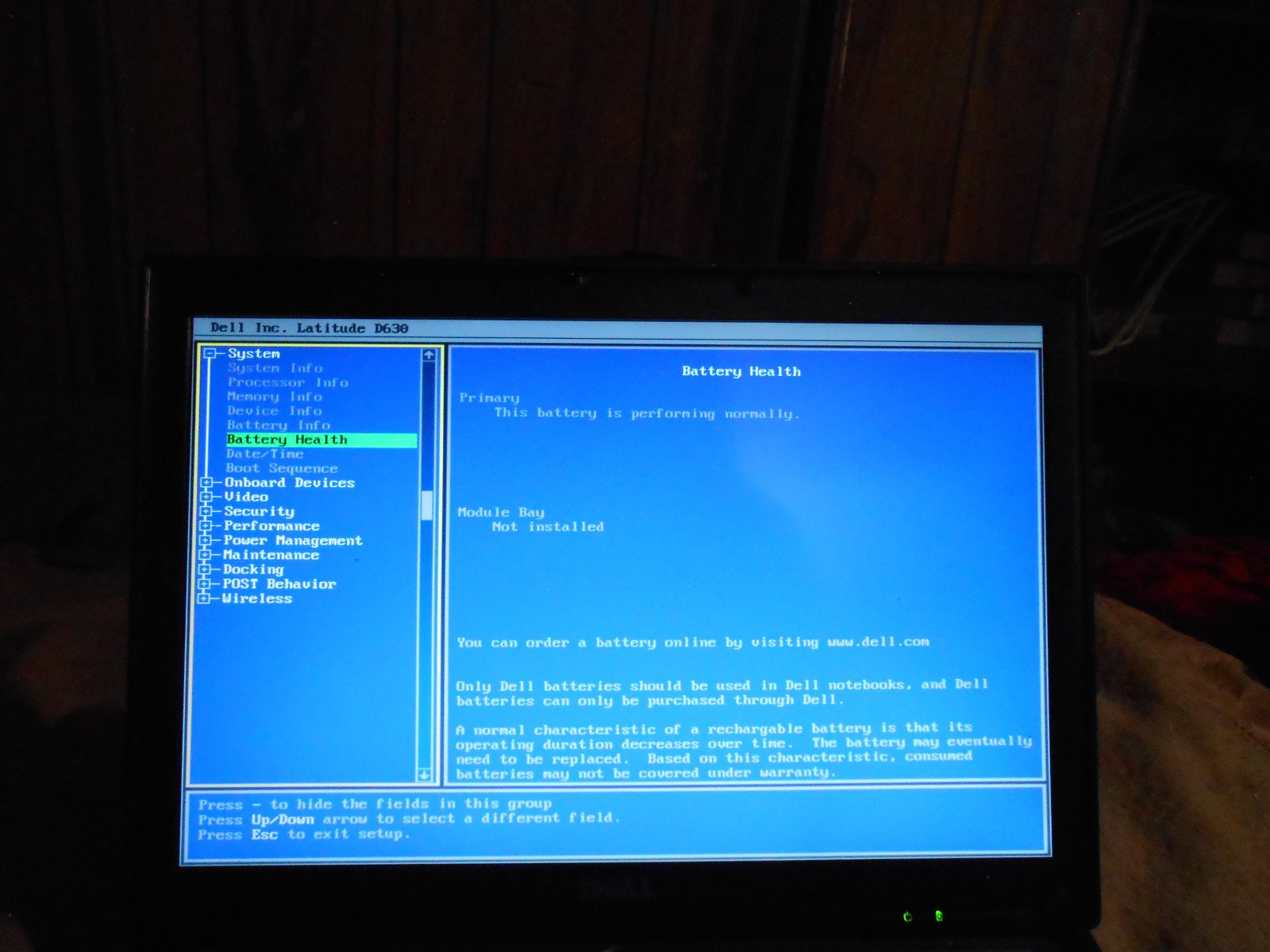 Dell Latitude D630 Windows XP Professional SP3 laptop
