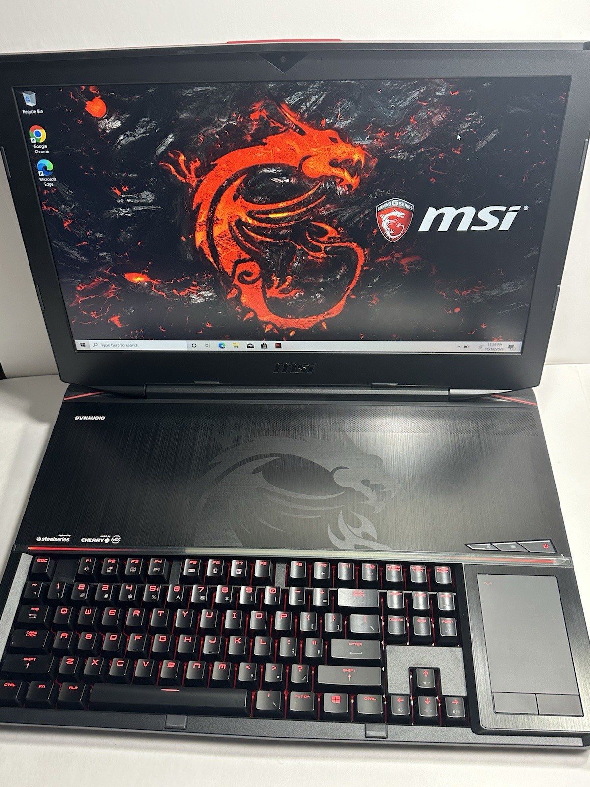 MSI GT83VR 6RE Titan SLI 18.4″ Gaming Laptop i7 64GB 512GB Dual GTX 1070
