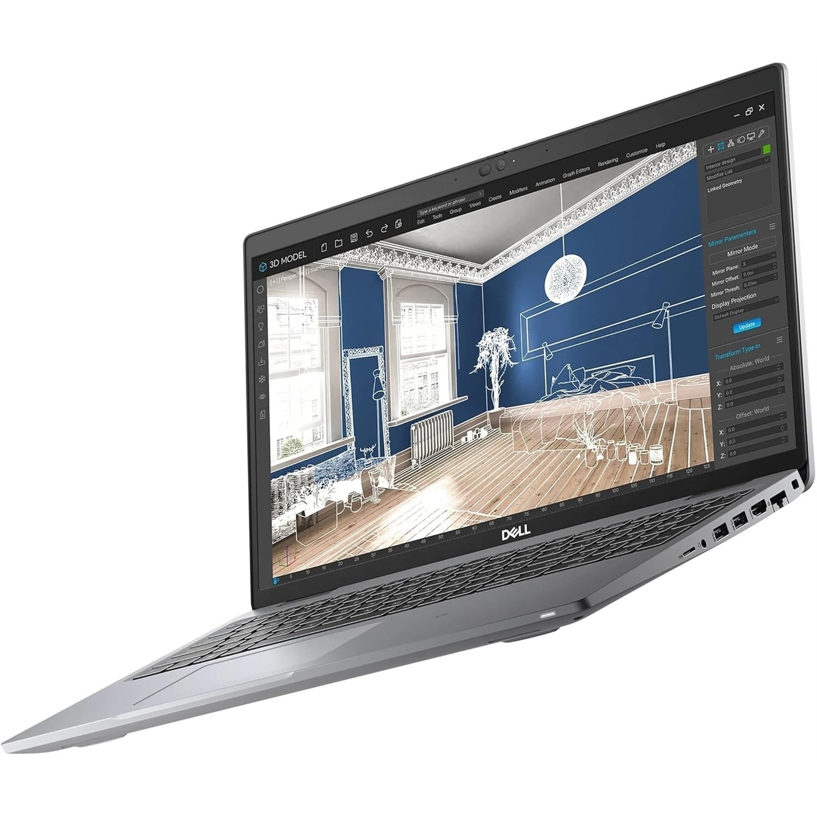 Dell Precision 3560 15.6″ 32GB 512GB, Silver