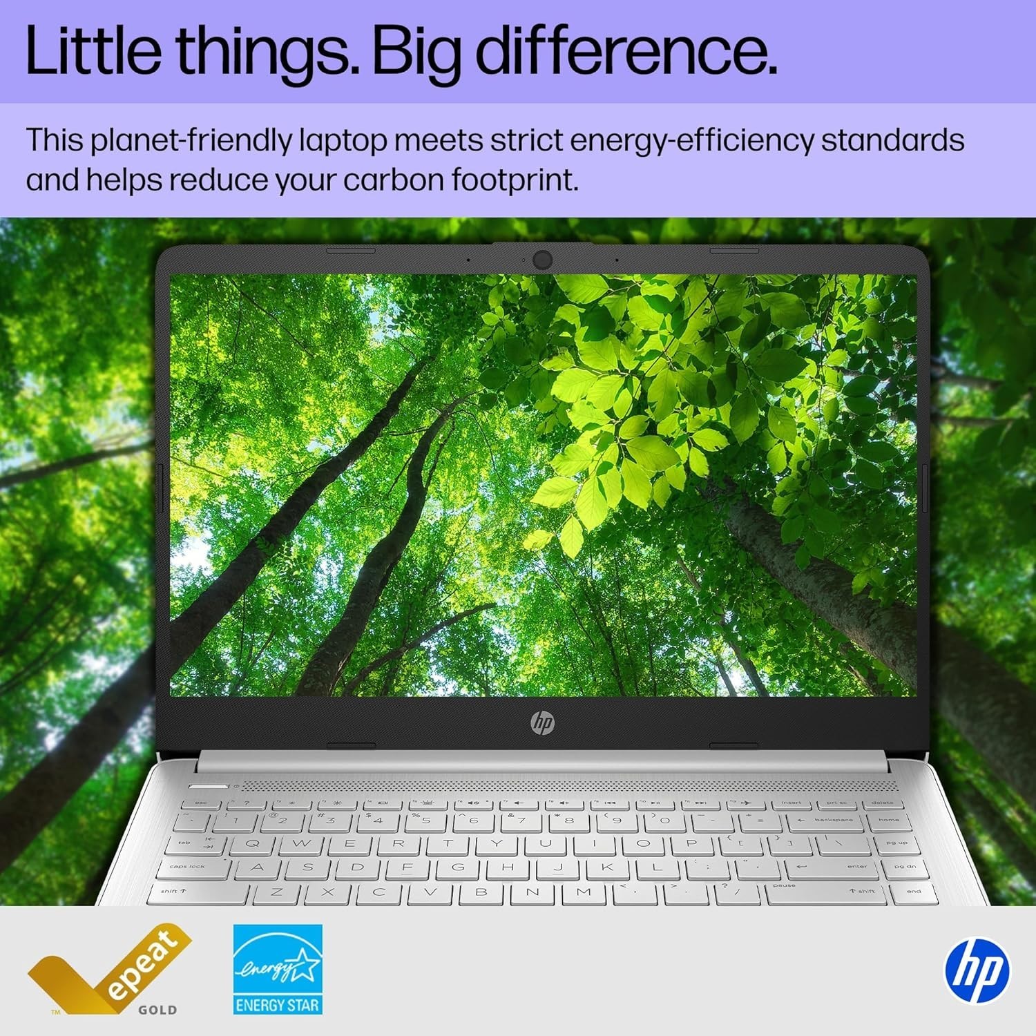 HP 14 inch Notebook Laptop Intel Celeron N4500 4GB RAM 64GB SSD Wi-Fi 6