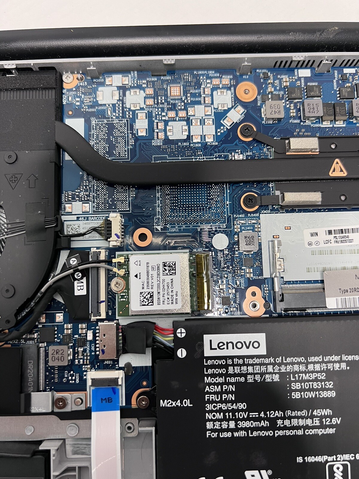 Lenovo ThinkPad E15 15.6″ FHD i7-10510U ( NO POWER ON – For Parts Only )