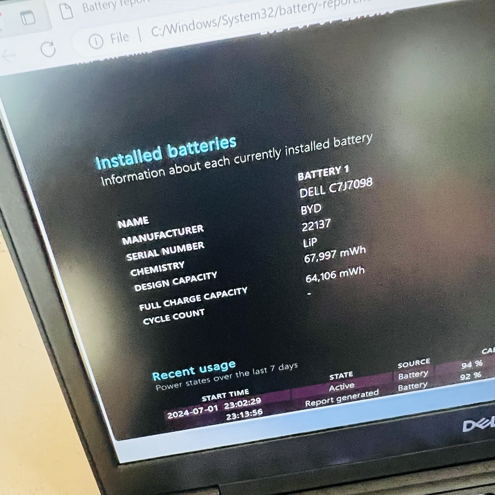 DELL LATITUDE 5491 Intel i5-8400H 2.50GHz 8GB RAM 256GB NVME – Windows 11 Pro