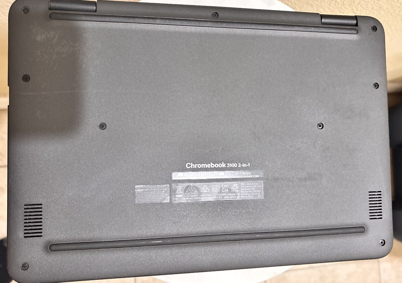 Dell Chromebook 3100 2-in-1 Touchscreen Laptop Tested Working Good Condition No