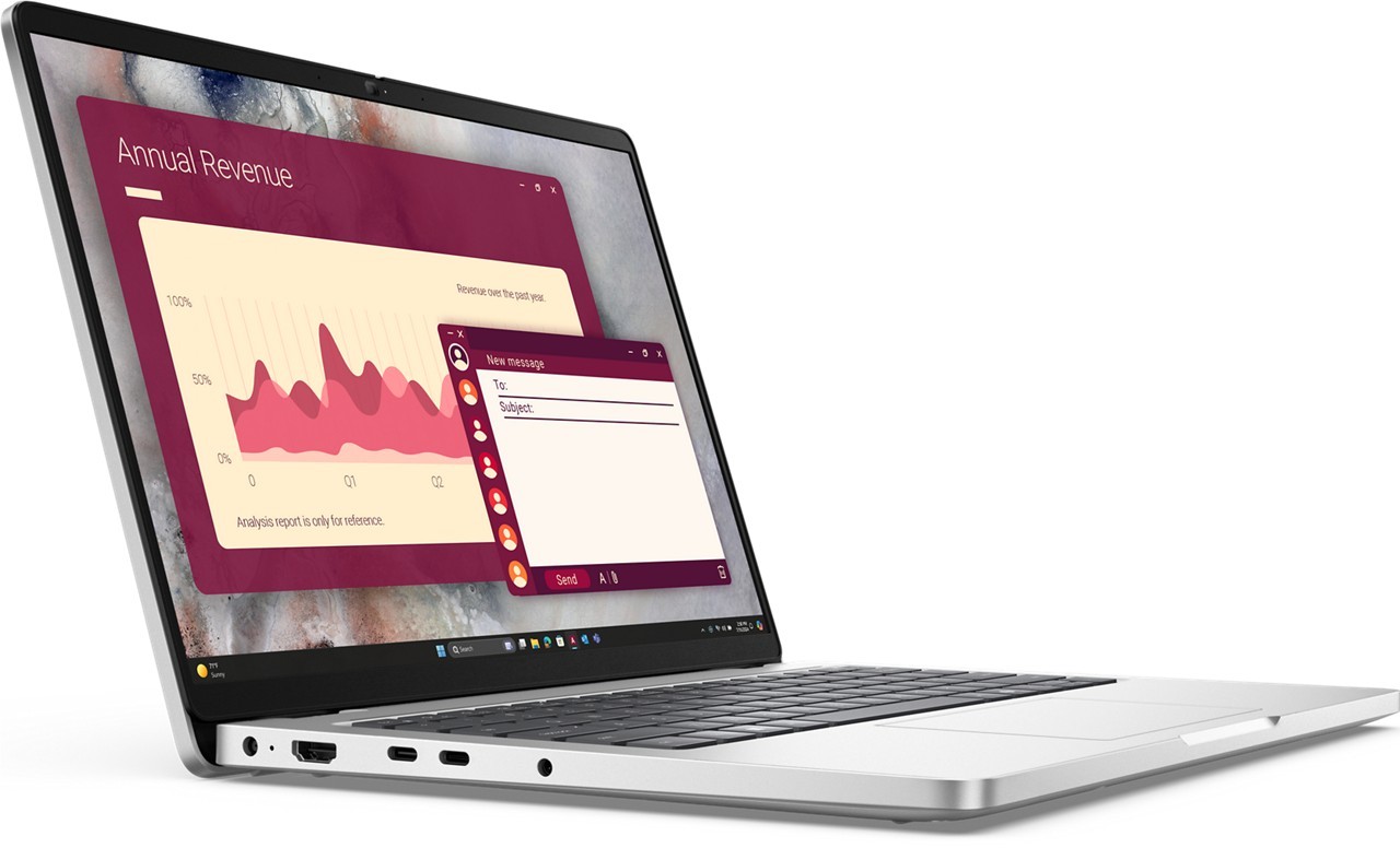 Dell 14″ Intel® Core™ Ultra 7 255U, 12 cores 256 GB SSD, TLC 16 GB DDR5