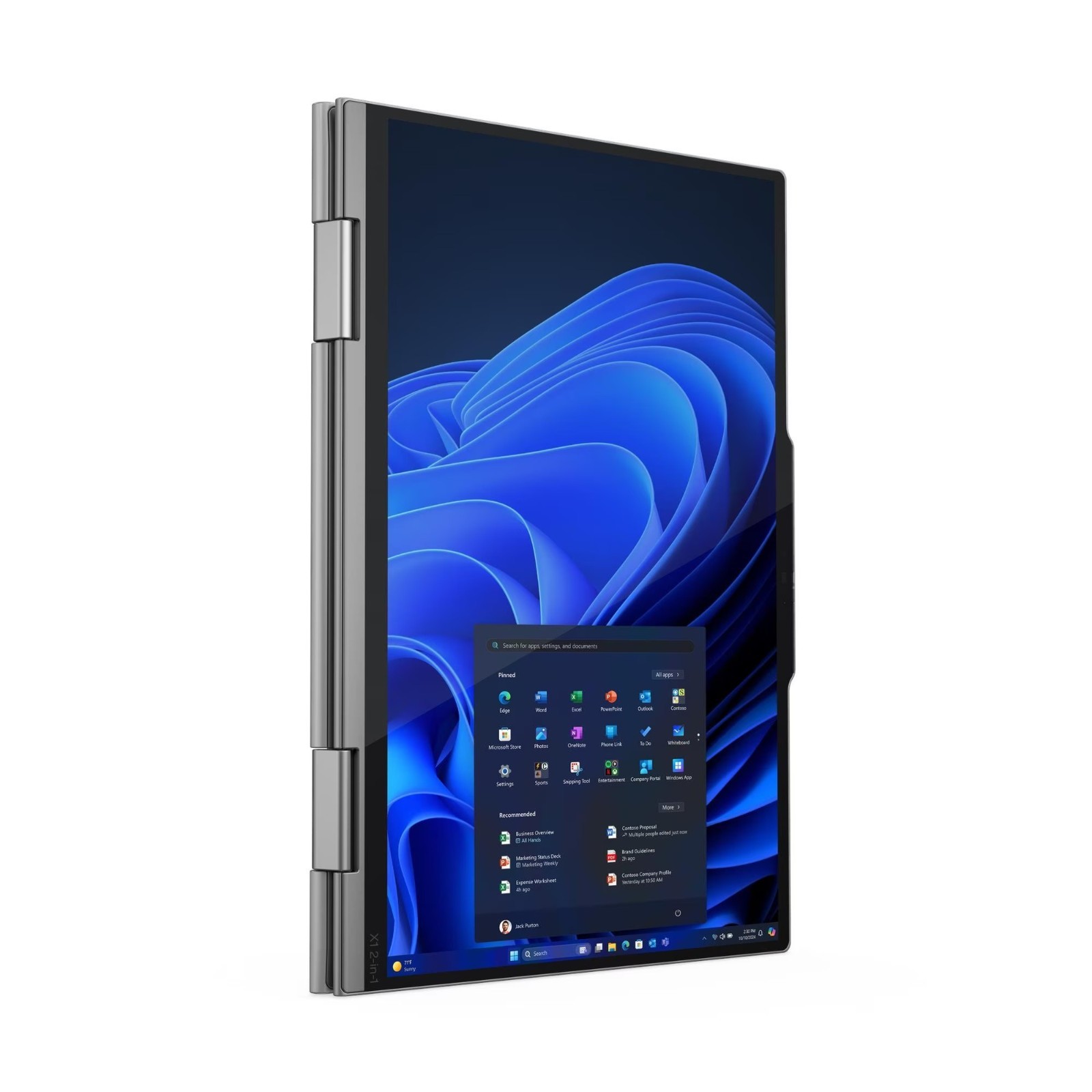 Lenovo ThinkPad X1 2-in-1 Gen 10, 14″ 2.8k OLED Touch,Ultra7 268v,32GB +1TB PEN