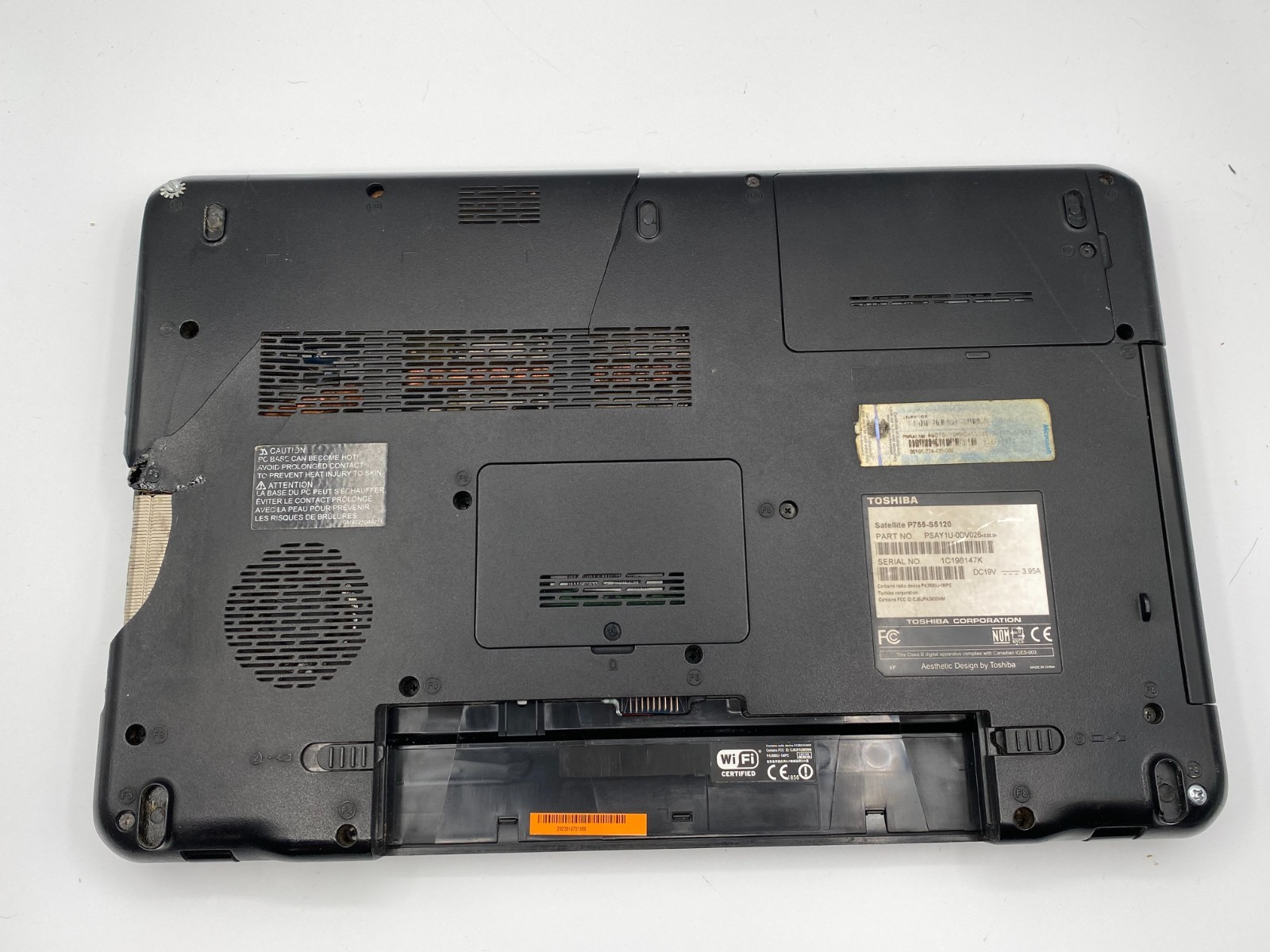 Toshiba Satellite P755-s5320 Laptop -READ – Fast Ship -USA Seller