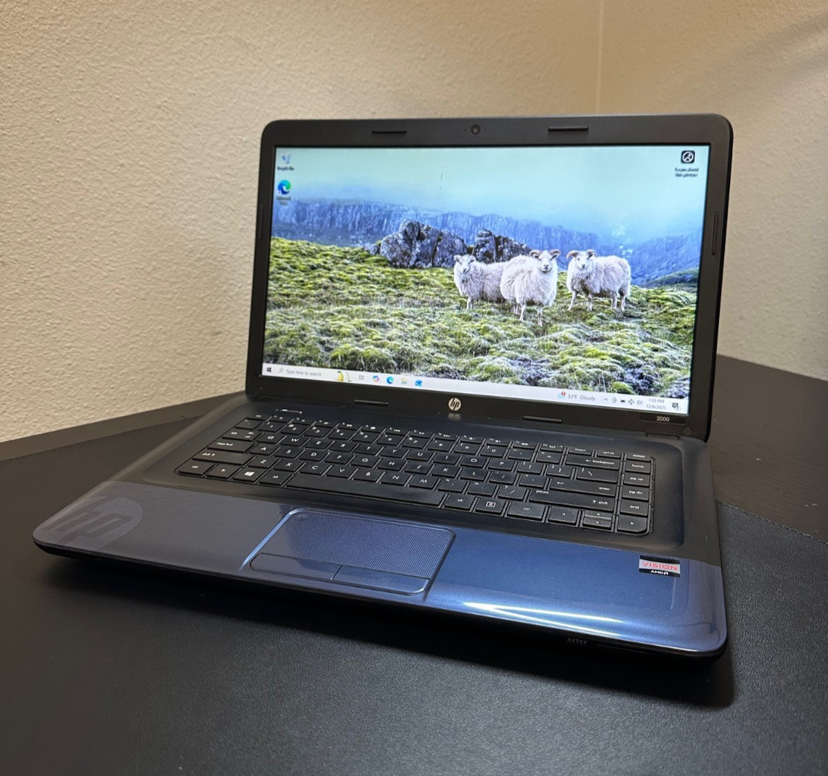 HP 2000-2B19WM Laptop w/ AMD E-300 1.30 GHZ | 4 GB | 300GB HDD