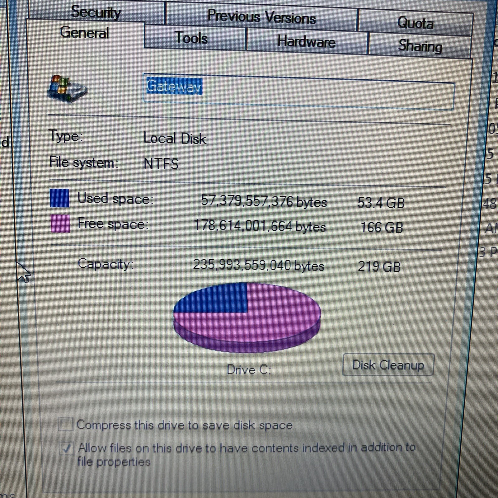 Gateway ZE6 10.1″ Netbook Laptop Windows 7 1.66Ghz 1GB Ram **NO CHARGER
