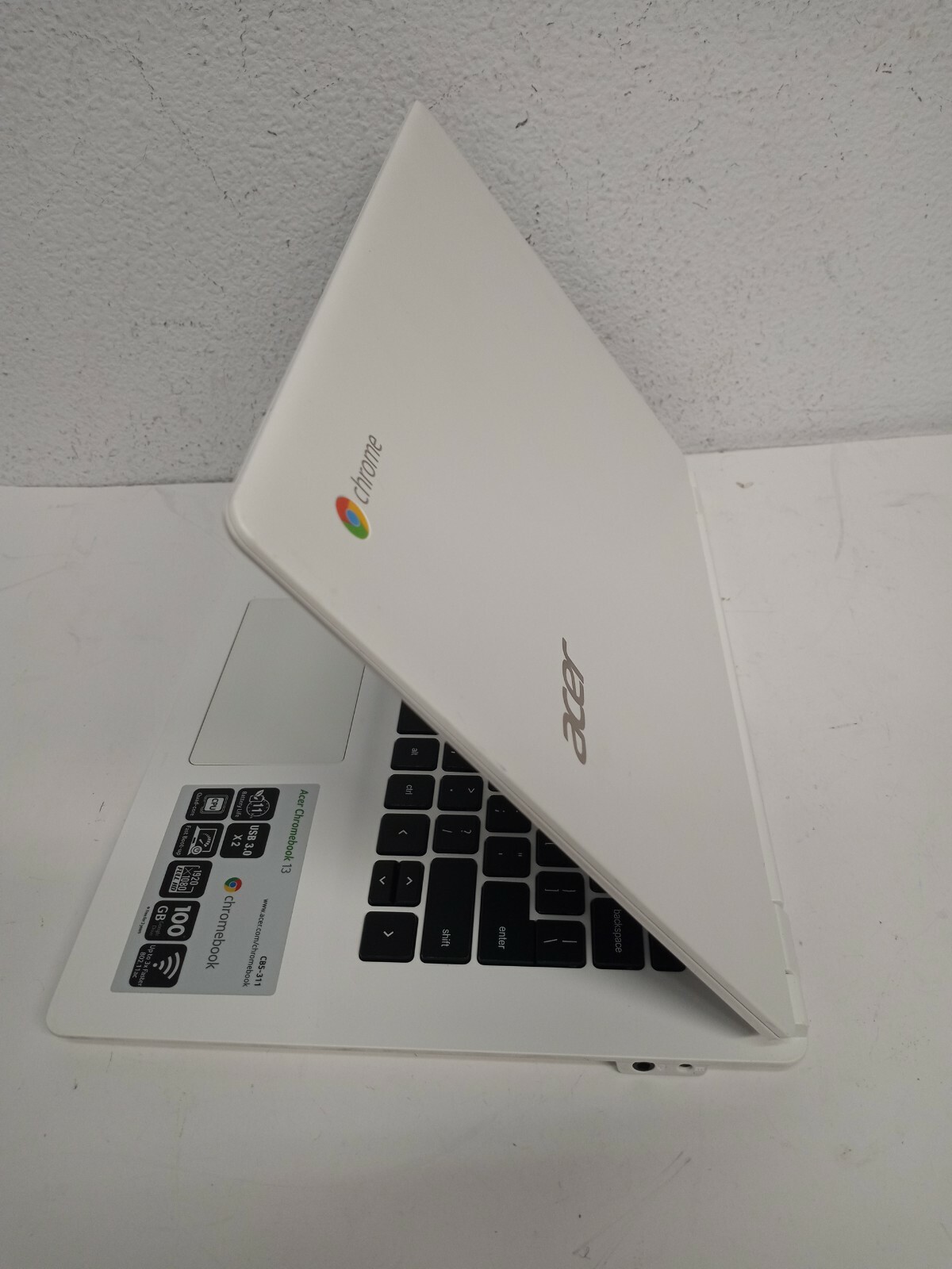 Acer 13 CB5-311-T9B0 Chromebook 13.3″ NVIDIA @ 2.10Ghz 2GB RAM 16GB SSD ChromeOS