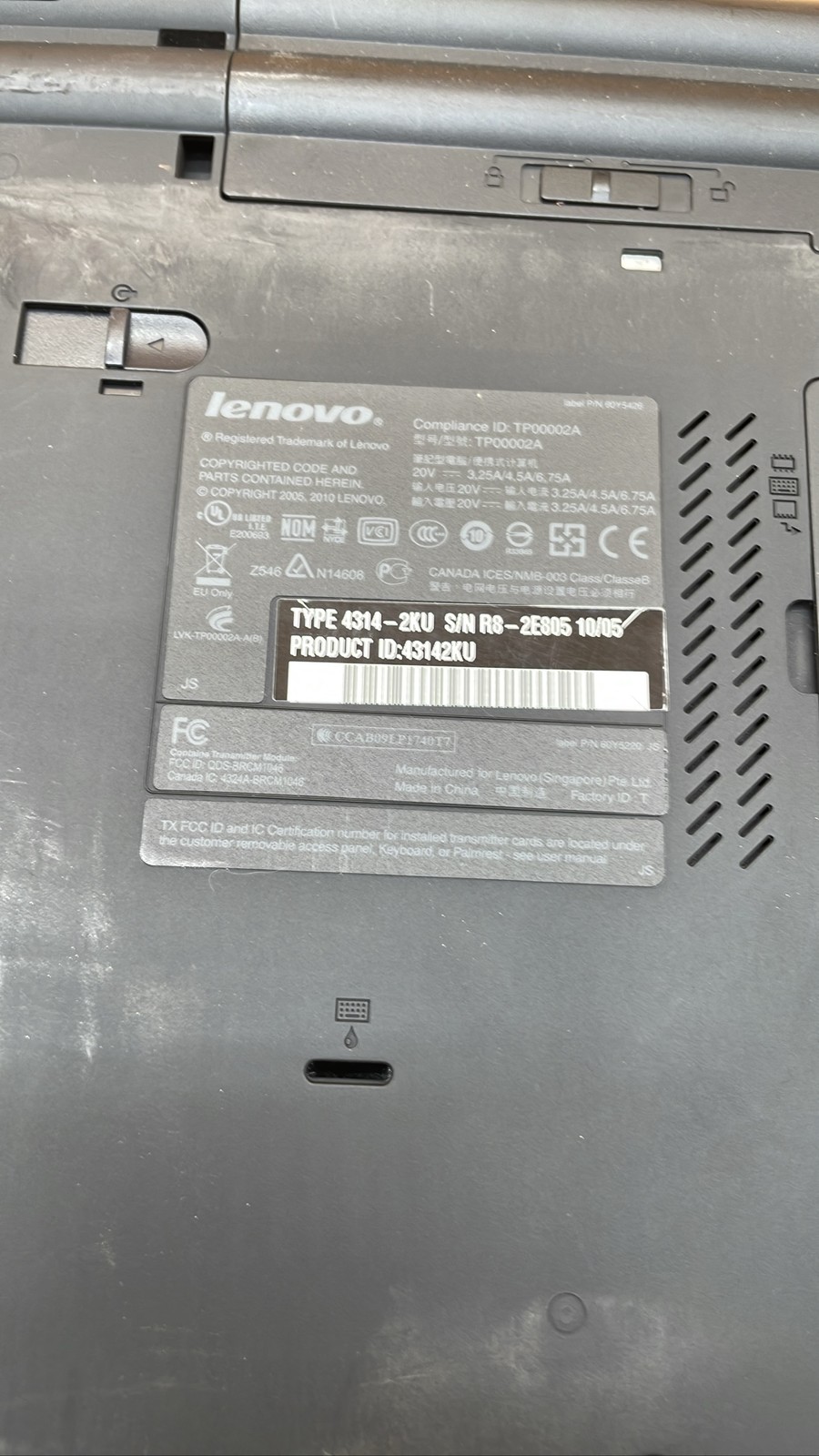Lenovo ThinkPad T510 15.6-Inch & Dell Latitude D630 ATG 14.1-Inch Laptops No HDD