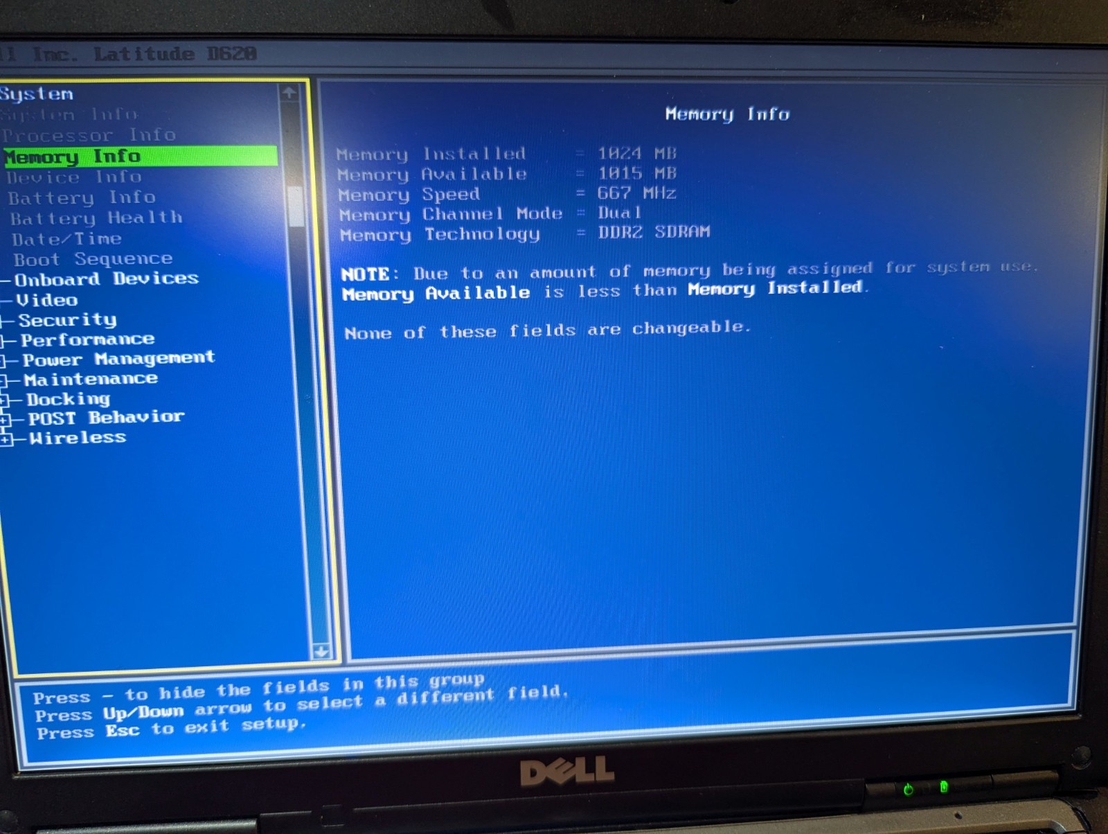 Dell Latitude D620 2.5GB RAM Laptop Windows 10 Pro, 240GB SSD – TESTED