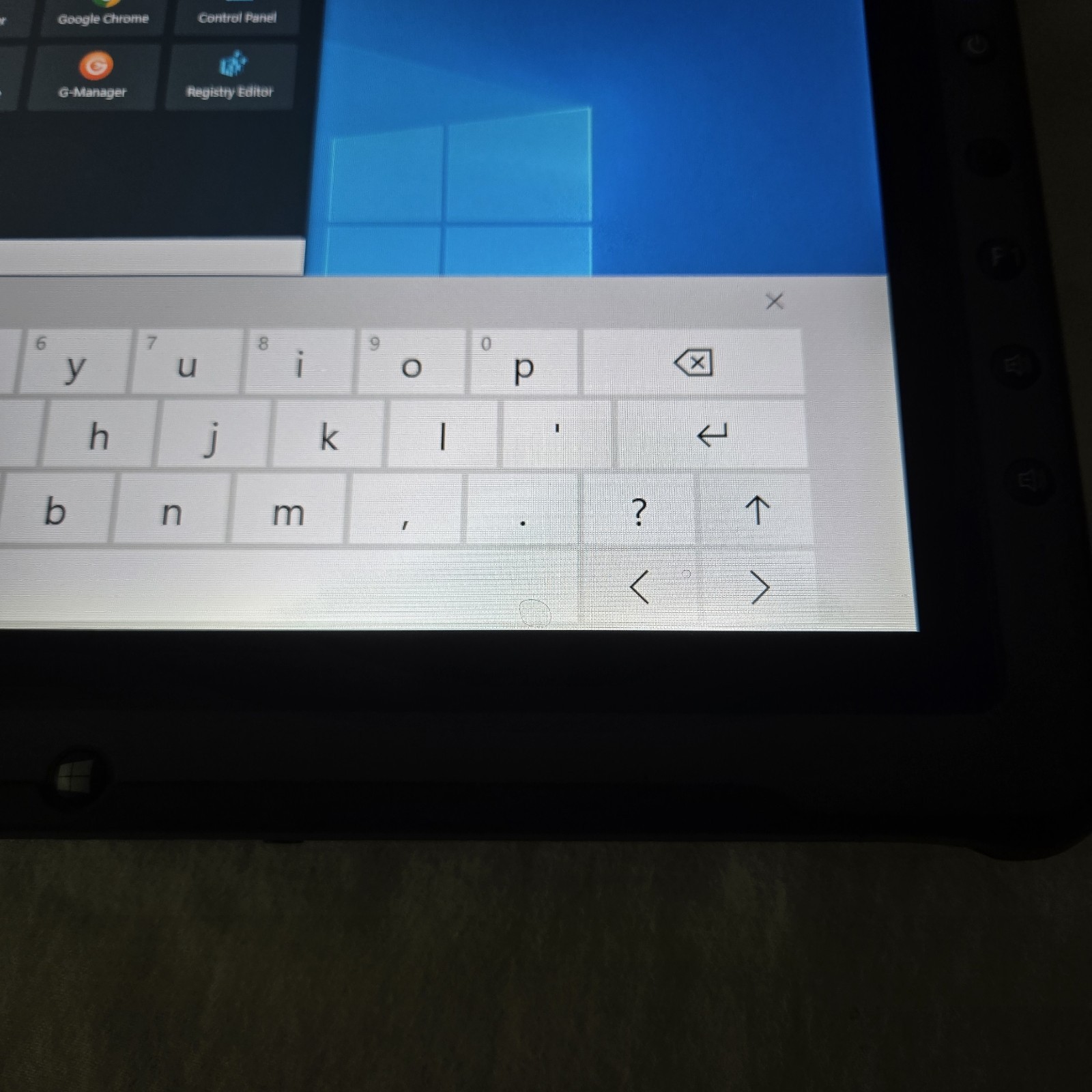 GETAC F110 G3 Rugged Tablet i7-6500U 2.50GHz 256GB SSD 16GB Ram Win10P — LOOK