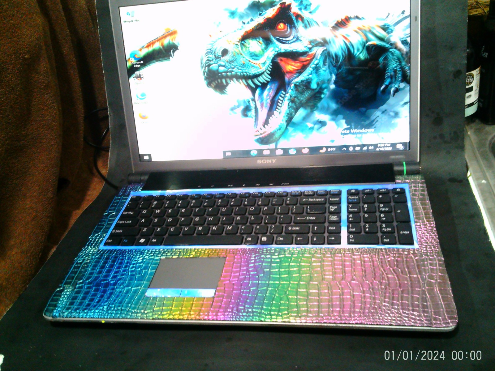 Sony Vaio K RAPTOR vgn-aw330y,core 2×2 2.93ghz,250ssd,4 gb,18.4 hd bluray