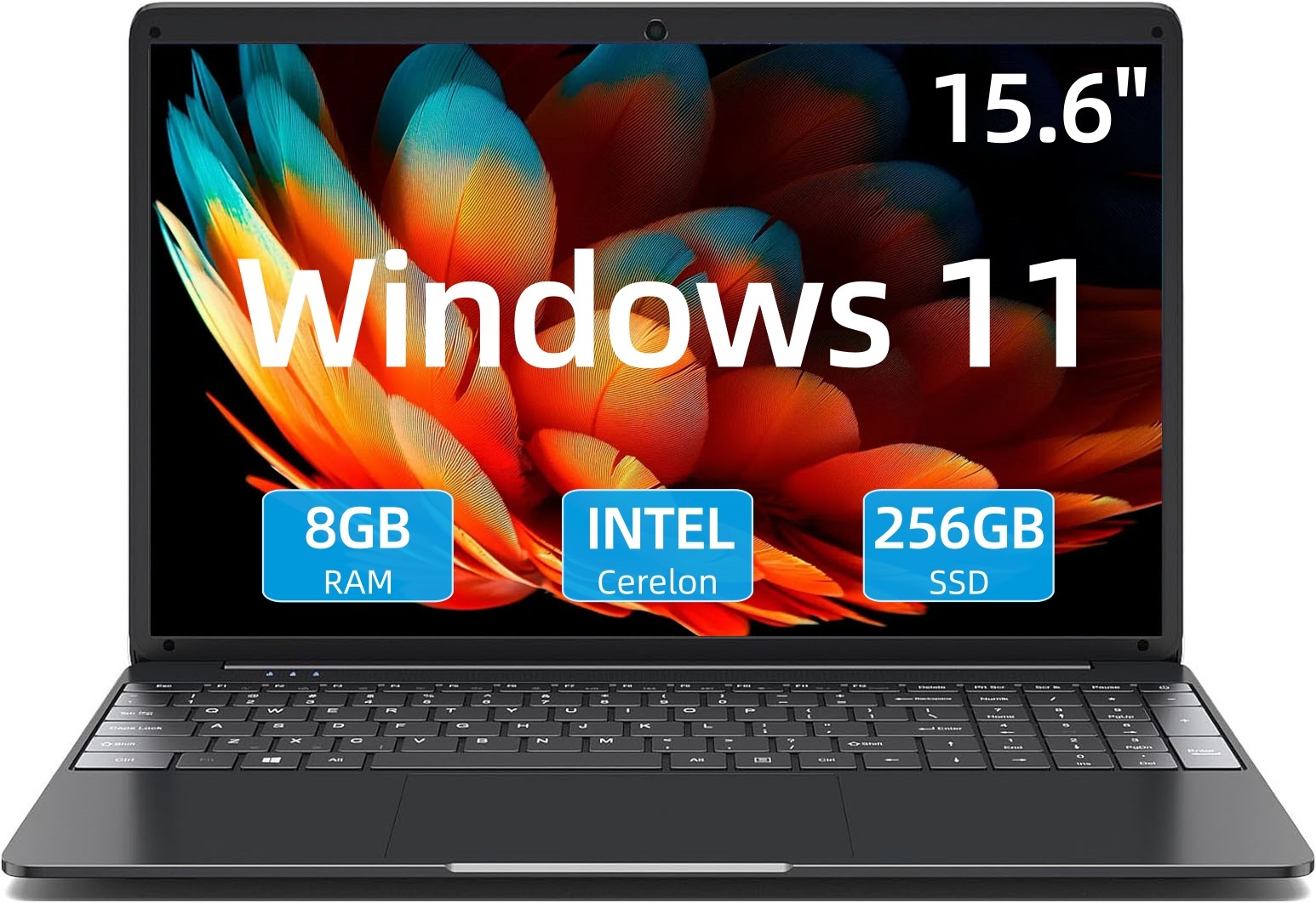 2025 SGIN 15.6” FHD Laptop Windows 11 Notebook 8GB RAM 256GB SSD HDMI