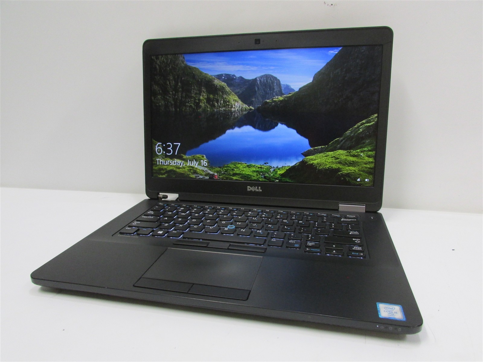 Dell Latitude E5470 i5-6300U 2.4GHz 8GB RAM 250GB SSD 14″ W10 Pro DMG/BAT PROB