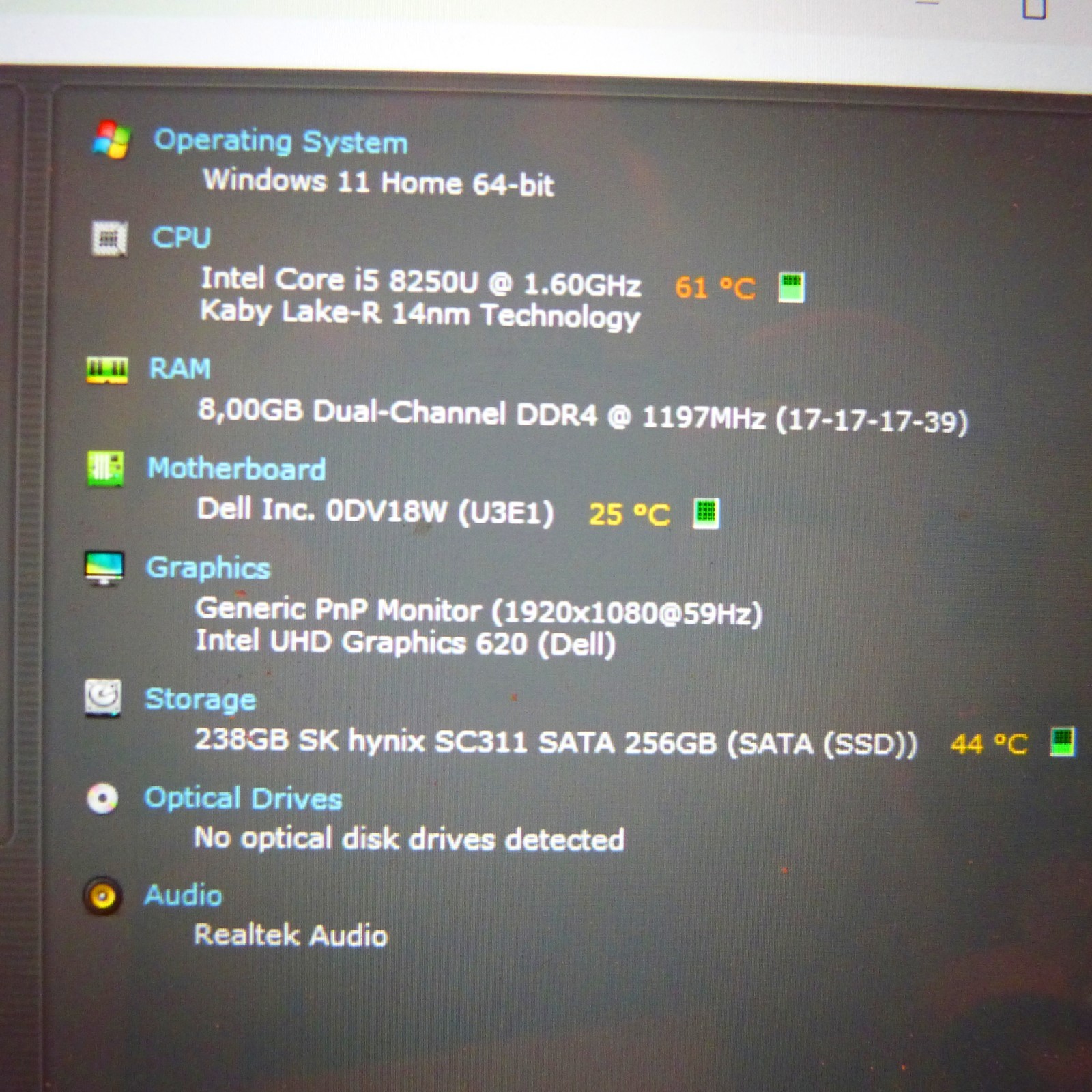 Dell 7370 Military Standard 13″ FULLHD ULTRABOOK 8Gen i5 Windows 11 SSD USBC