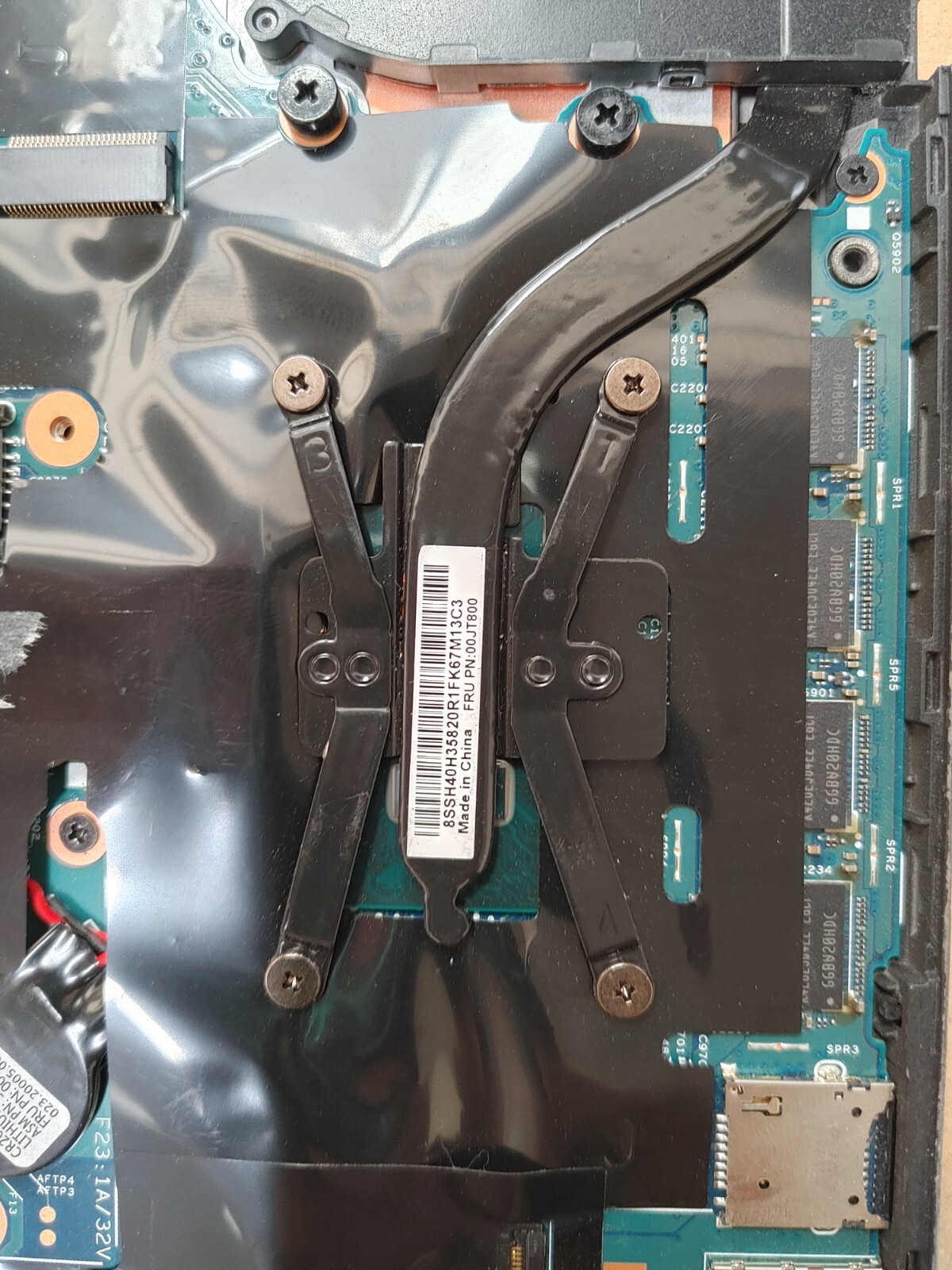 Lenovo ThinkPad Core i7-6500U@ 2.50GHz, NO RAM ,NO HD ( Selling Motherboard)