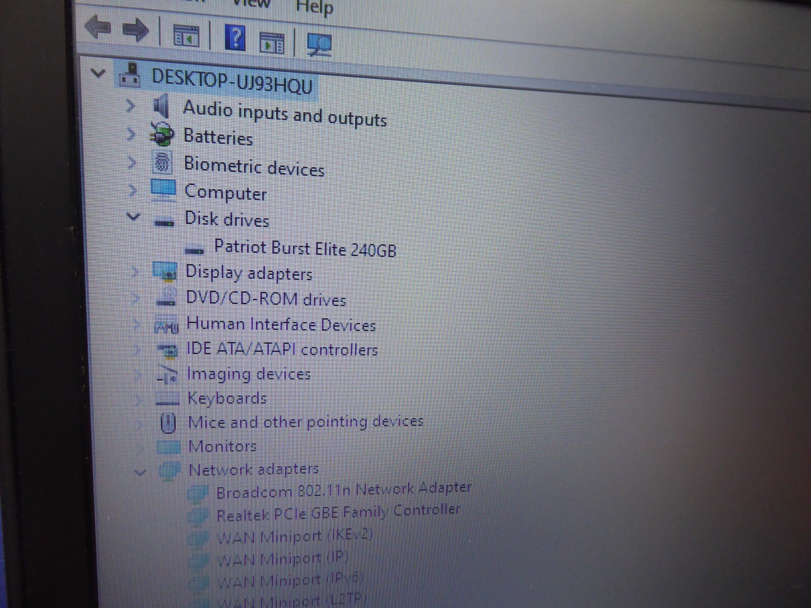 HP LAPTOP 455 G1 AMD A6-4400M 2.7GHz 8GB 240GB SSD WINDOWS 10 PRO Wi-Fi
