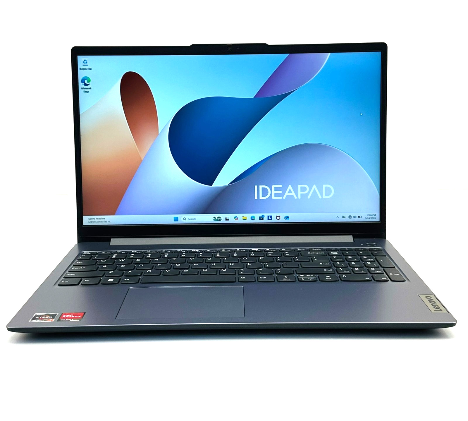 Lenovo IdeaPad Slim 3 15ABR8 Ryzen 7 16GB 512GB SSD Touch Wi-Fi 6 Arctic Grey #9