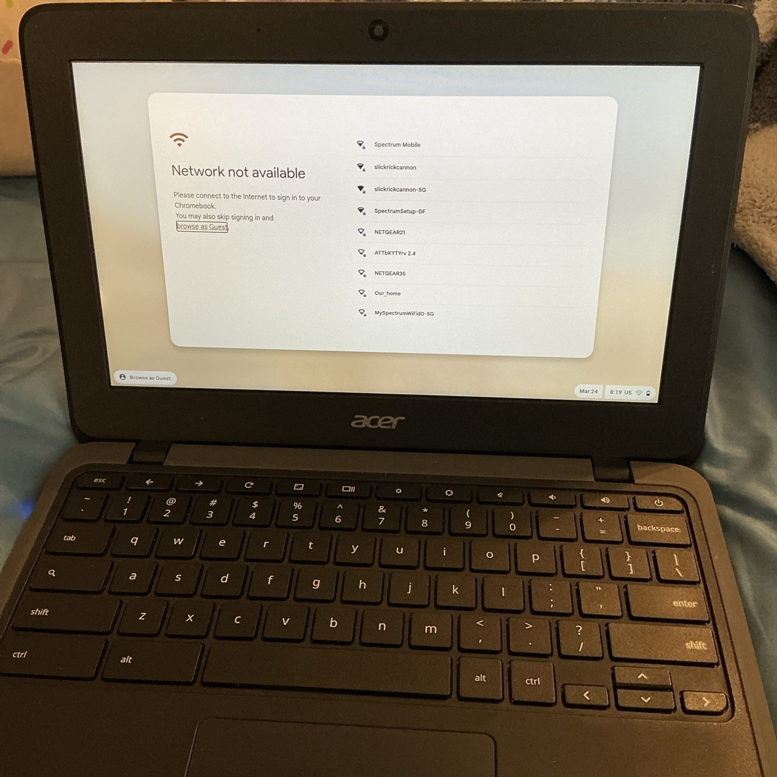 Acer C733 Series 2020, 4GB RAM, 32GB Storage, Model N18Q5, Black, 1.10 GHZ 11.6