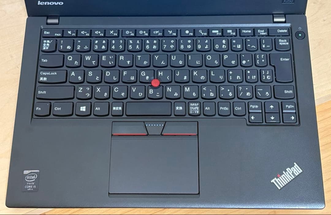 Lenovo ThinkPad X250 i5-5300U 8GB RAM 128GB SSD + 32GB Used Japan Genuine