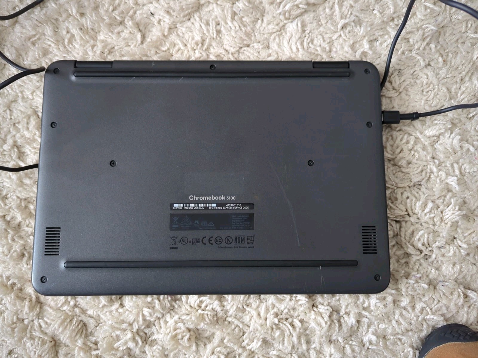 Dell Chromebook 3100 Intel Celeron N400 1.10 GHz 4 GB RAM 16GB