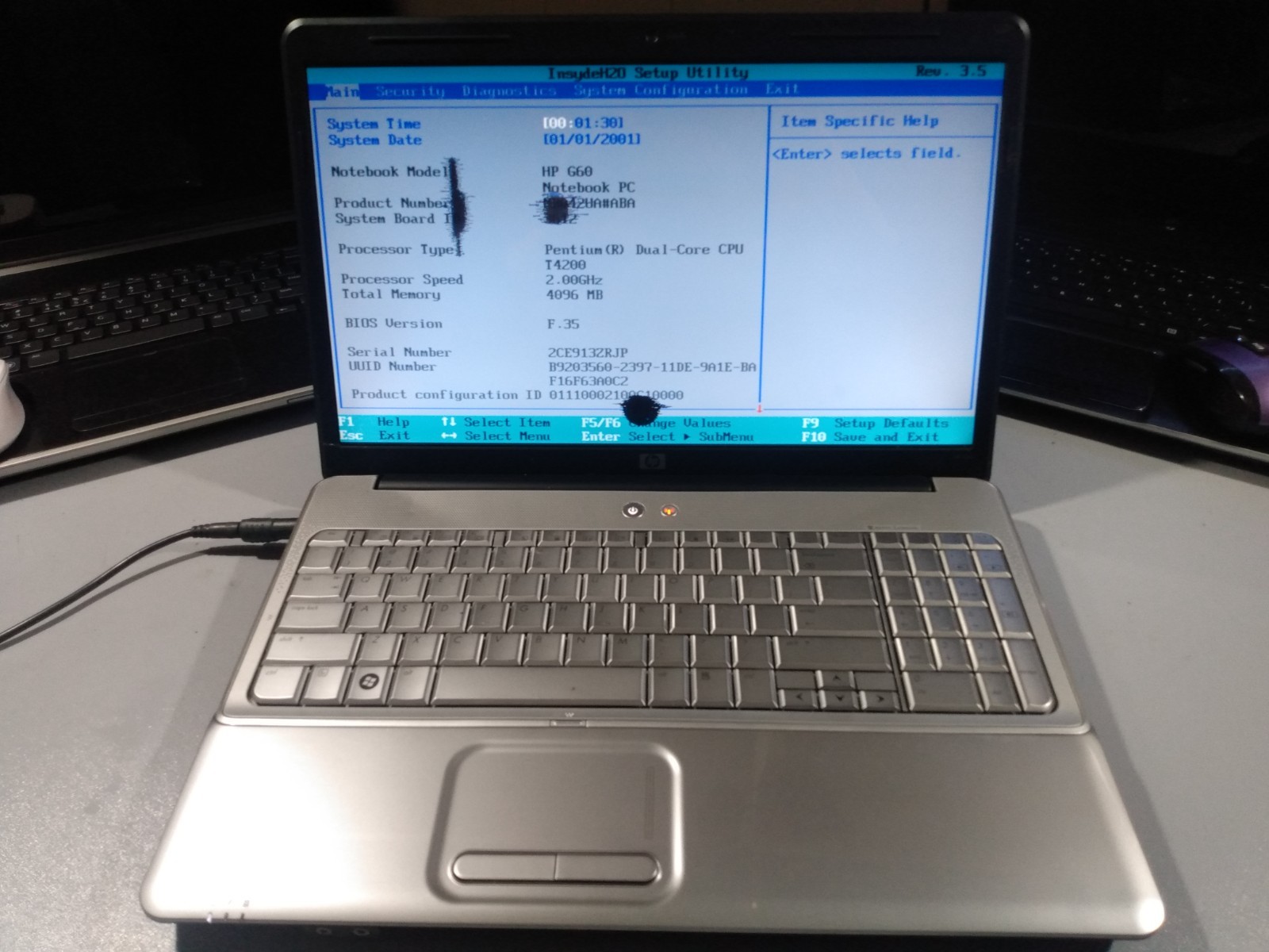Hp g60-235dx laptop