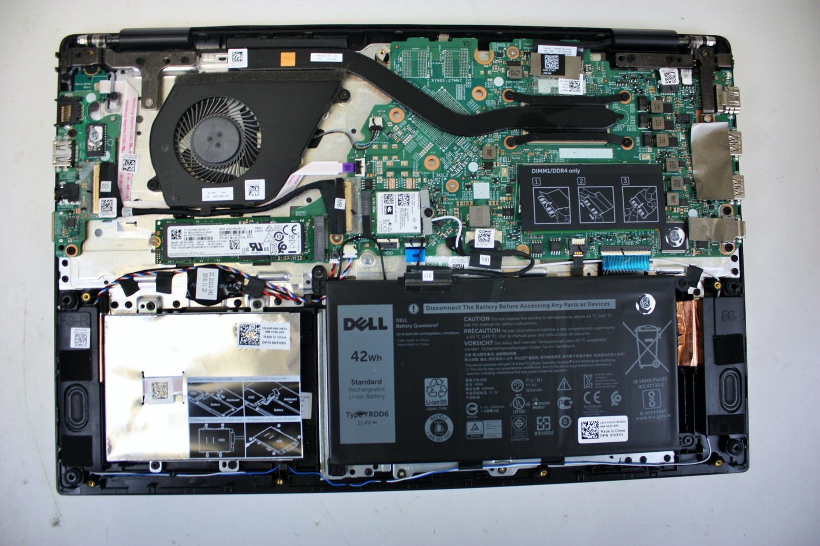 Dell Vostro 5590 Laptop Intel Core i5-10210U 1.6GHz 8GB Ram
