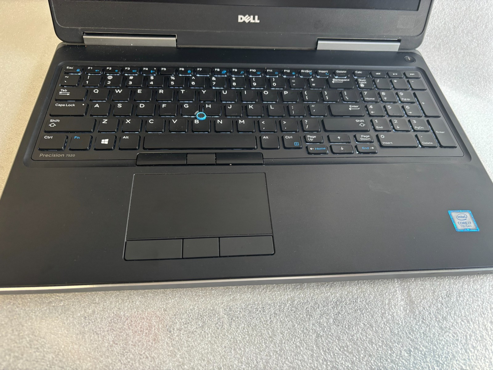 DELL PRECISION 7530 i7-7820HQ 2.9GHZ RAM 16GB SSD 512GB NVIDIA M1200 4GB