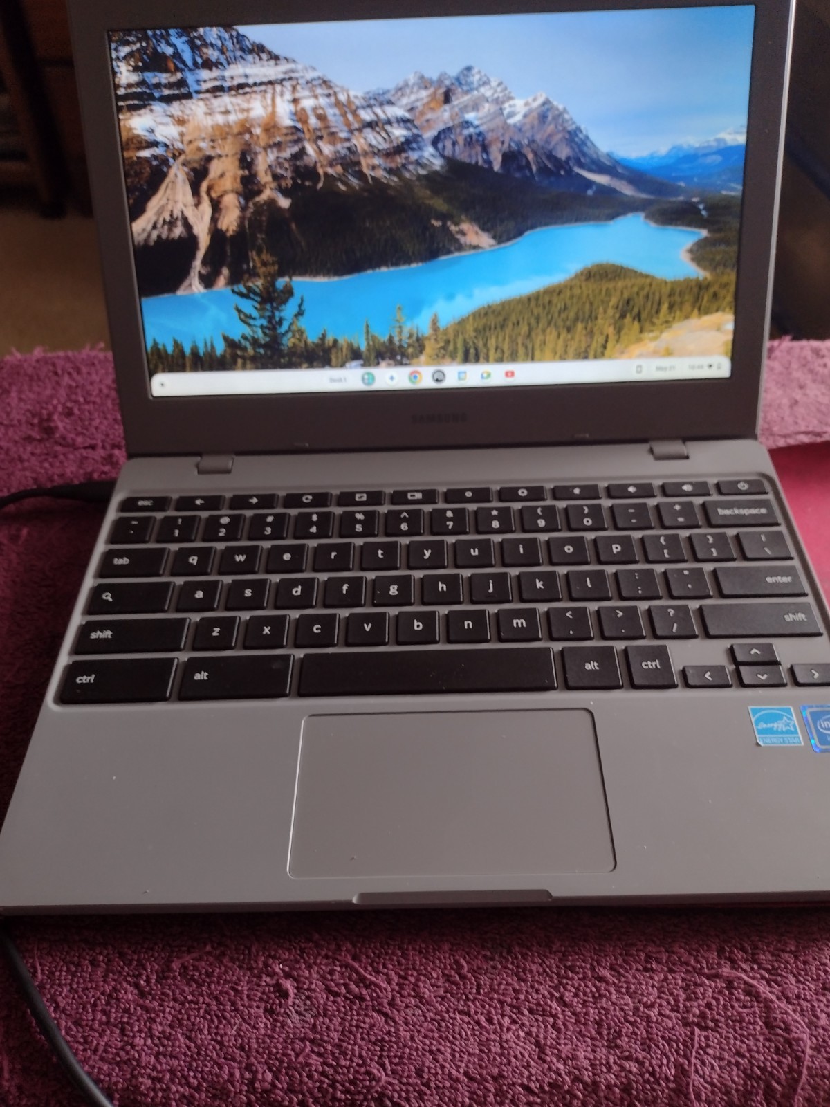 SAMSUNG XE310XBA Chromebook 4 11.6″ Intel N4000 4GB RAM 16gb clean GRAY NEW BATT