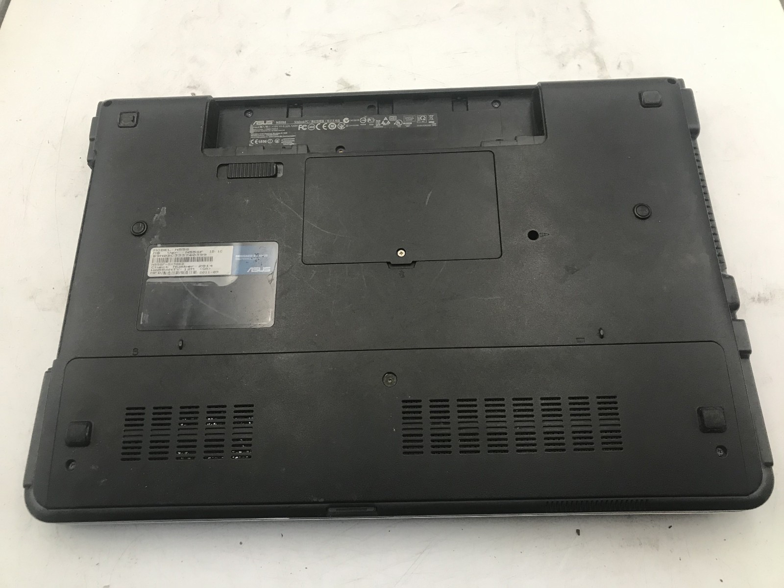 ASUS N55SF SX386D – FOR PARTS/REPAIR – INTEL I7 2ND GEN – 2GB RAM – READ – BB