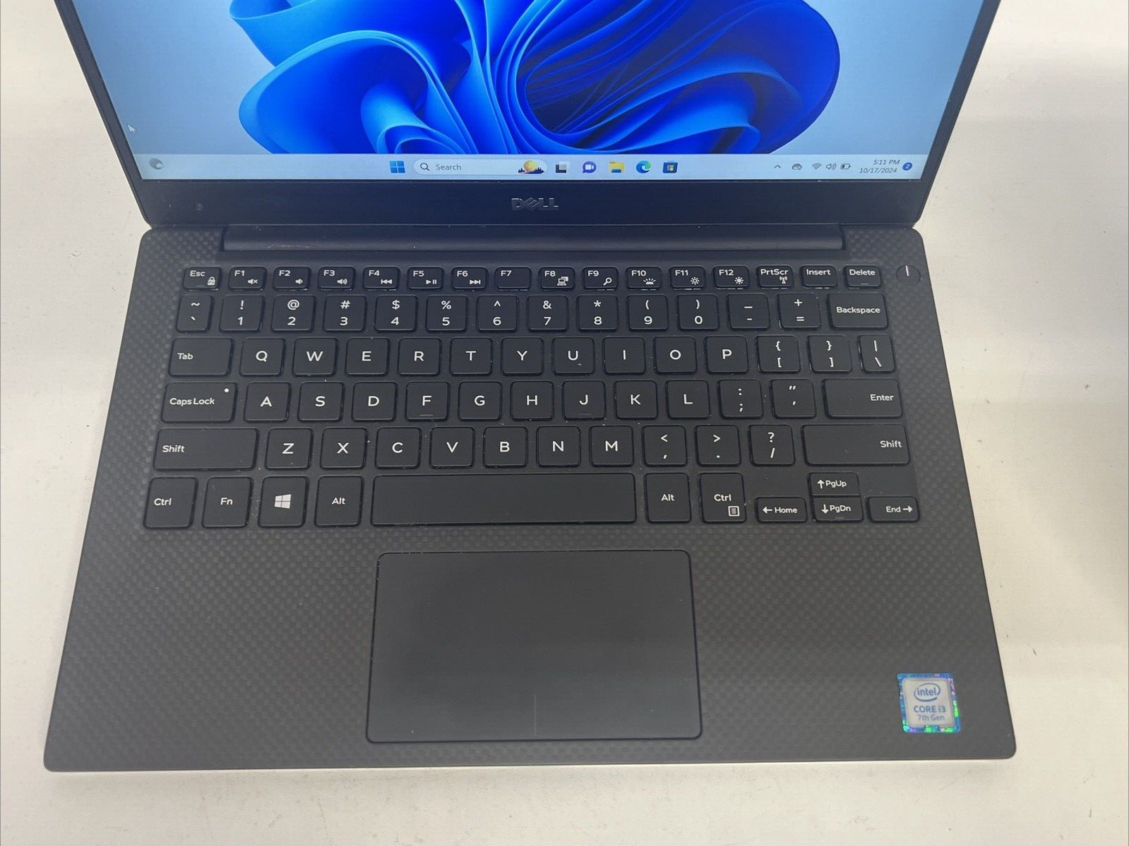 Dell XPS 13 9360 13″ FHD Intel Core i3-7100U 2.4GHz 4GB Ram 128GB SSD BT Win11