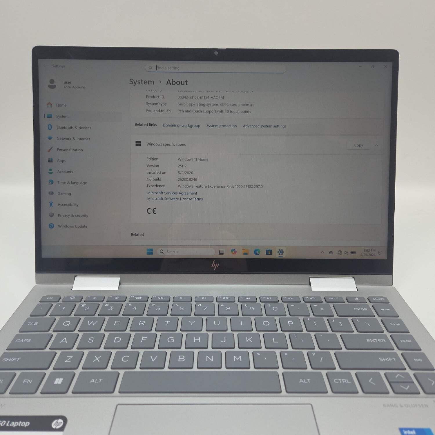 HP Envy x360 14-ES0013DX 13.9″ i5-1335U 1.3GHz 8GB RAM 500GB SSD