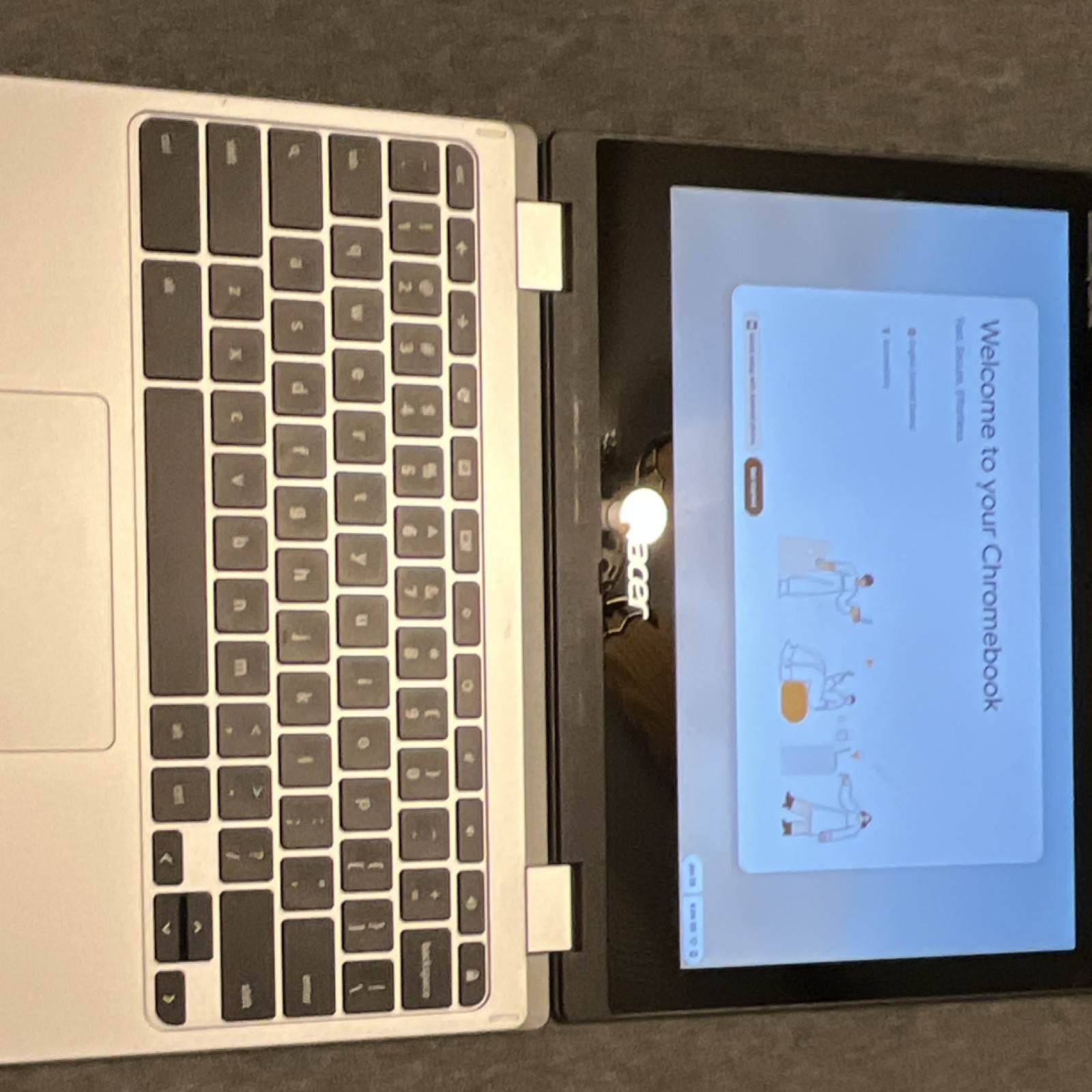 Acer Flip Chromebook Convertible 2-in-1 11.6″ Laptop Intel Celeron Silver Wi-Fi