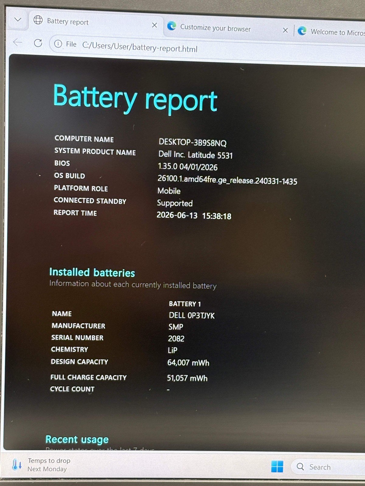 Dell Latitude 5531 Intel Core i7-12800H 16GB RAM 512GB SSD Gray