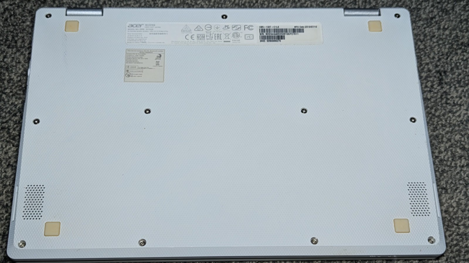 Acer Chromebook R11 N15Q8 Laptop Celeron N3150 32GB SSD 4GB RAM – Chrome OS