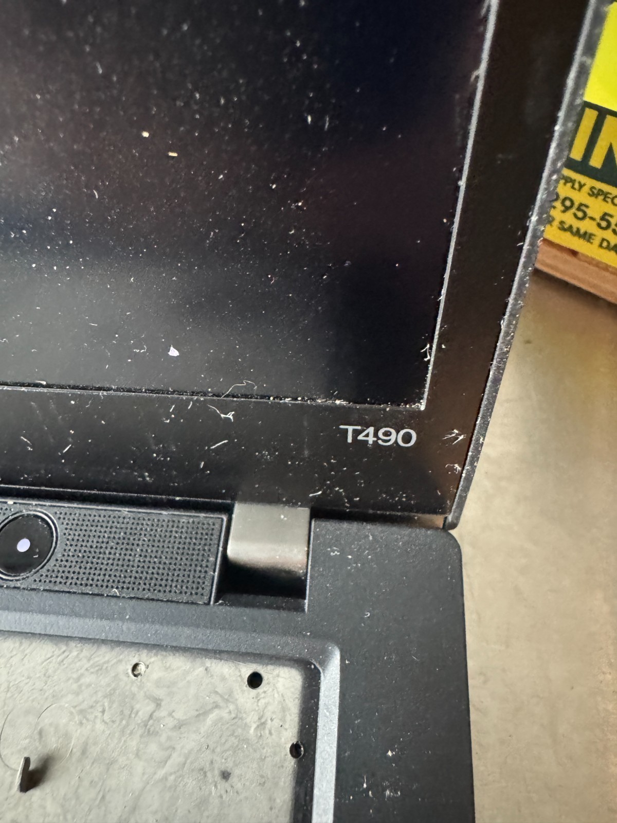 Lenovo ThinkPad T490 Intel Core i7 8th Gen Laptop for Parts/Repair #5491