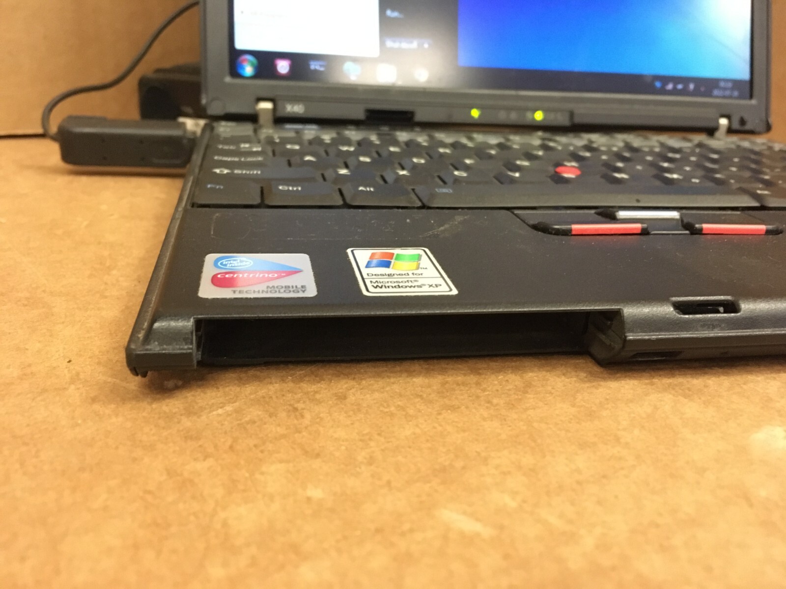 Vintage IBM Thinkpad X40 598MHz 768MB RAM NO HDD
