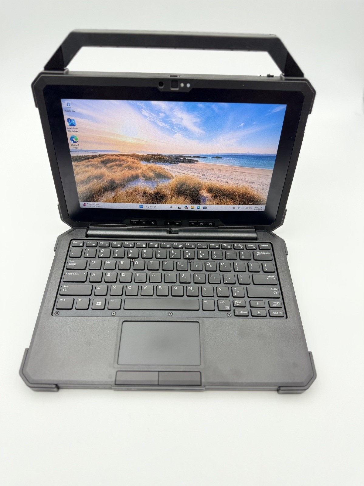 Dell Latitude 7220 Rugged Tablet 8GB 256GB LTE GPS w/ iKey IK-DELL-AT Keyboard