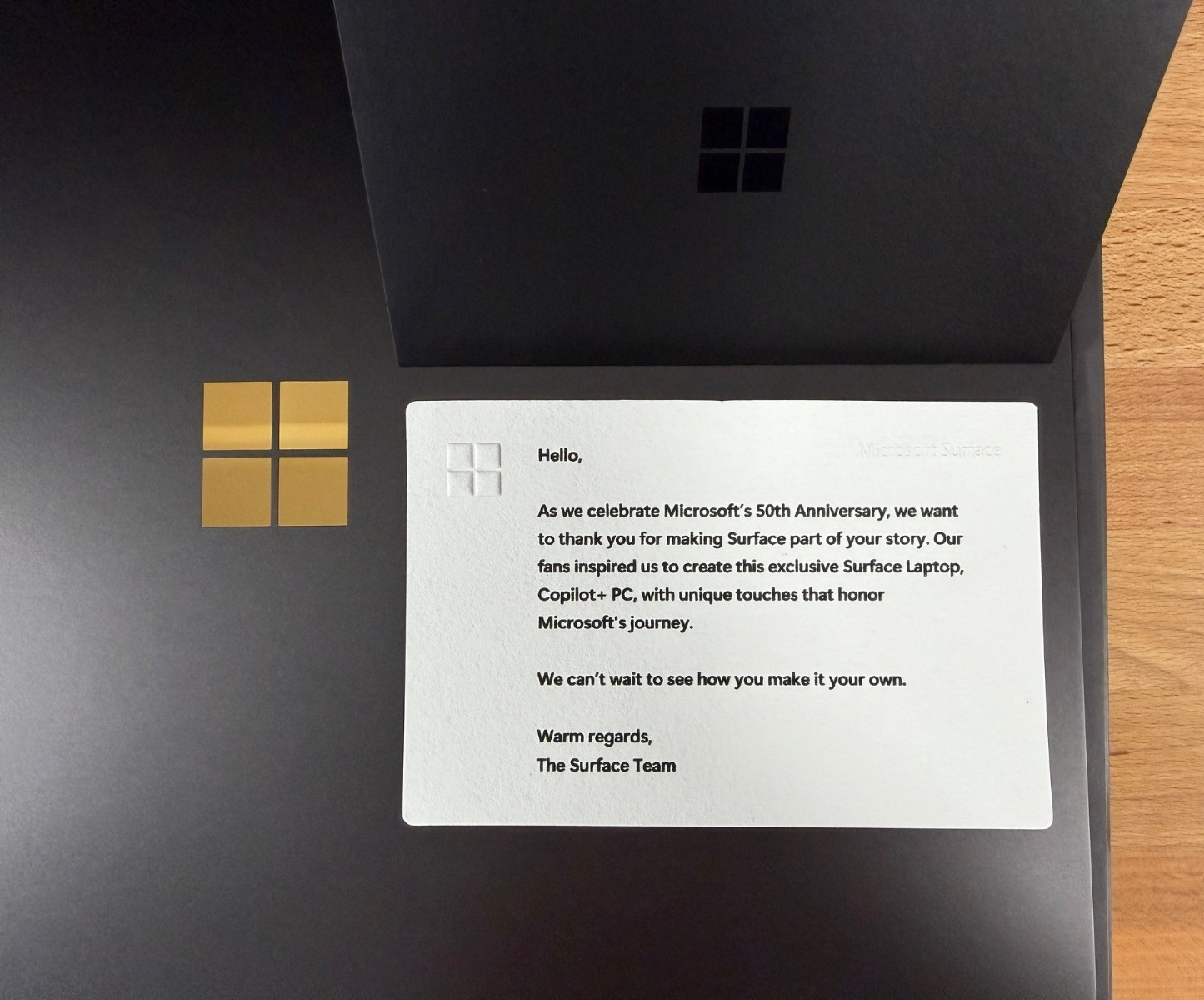 Microsoft Surface Laptop 7 50th Anniversary 1 of 50 32GB 1TB RARE