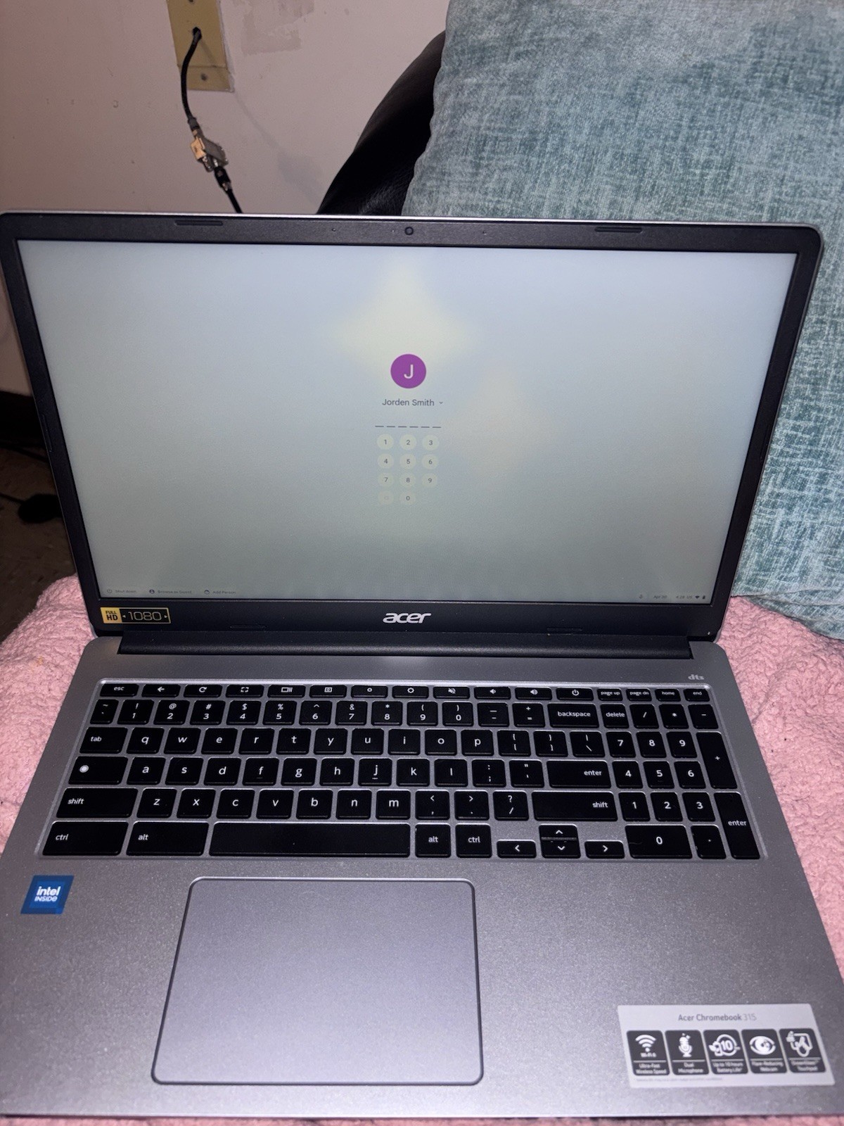 Acer Chromebook 315 15.6″ laptop