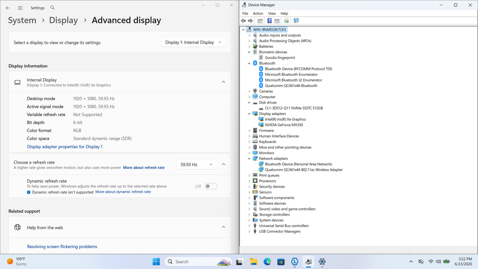 Dell Inspiron 15 5502 15.6″ FHD i5-1135G7 MX330 8GB 512GB SSD Win11